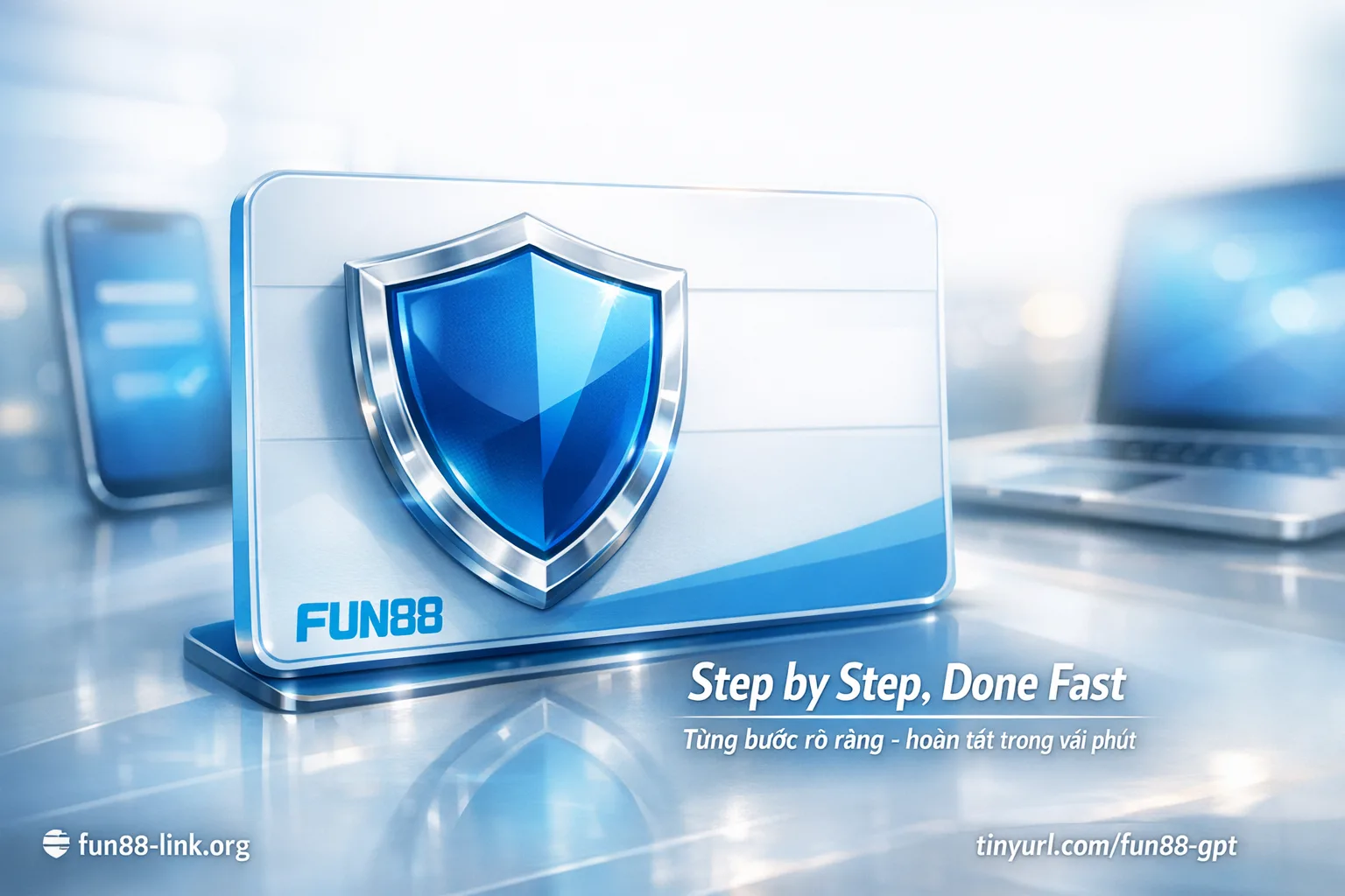 các bước đăng ký Fun88 từng bước truy cập điền thông tin xác nhận tài khoản